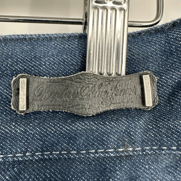 REPLY Bootcut Womens Swenfani Jeans Size 28 Long Inseam Low Rise Y2K Western - Picture 10 of 12